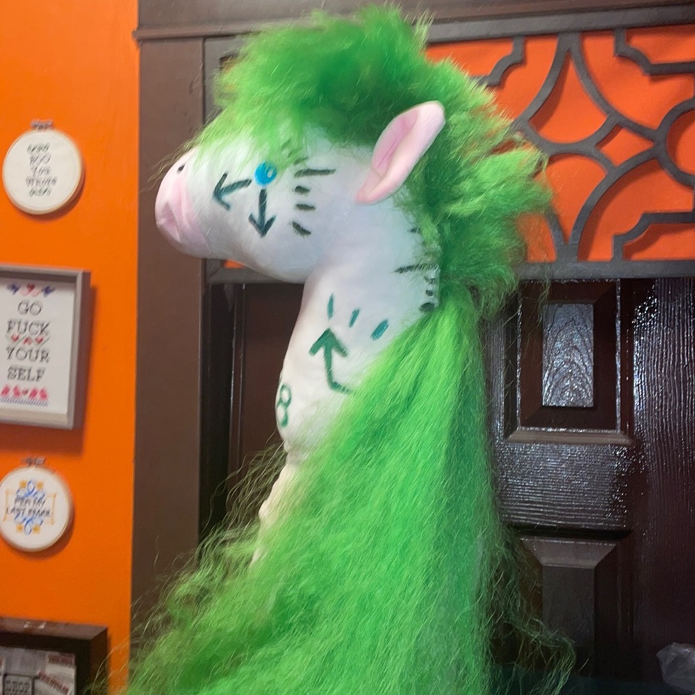 OOAK Horse Head Hat, Hood, Costume